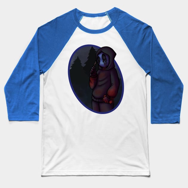 Eyeless Jack Baseball T-Shirt by VanumChan